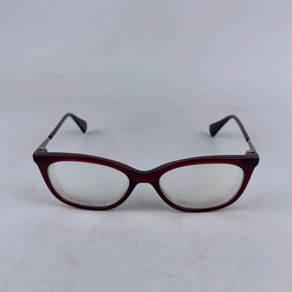 Ralph Lauren RA 7085 1674 Womens Eyeglasses‎ Frame Burgundy Full Rim 51-16-140mm
